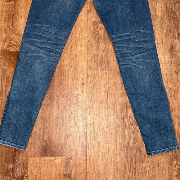 American Eagle Outfitters Dark Blue Skinny Jeans - Picture 10 of 11